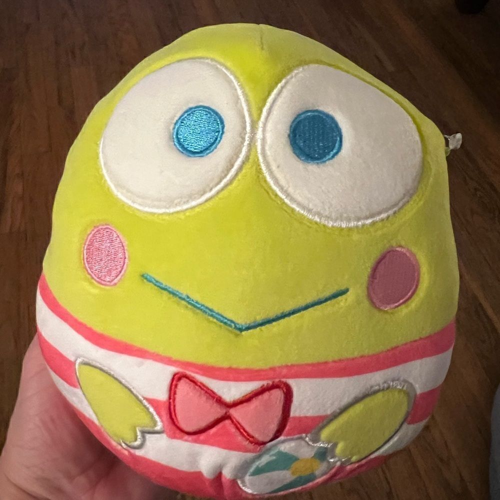 Keroppi Sanrio Squishmallow 7” Plush